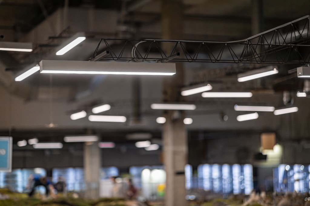 Osvětlení navržené pro reálný provoz - instalace svítidel