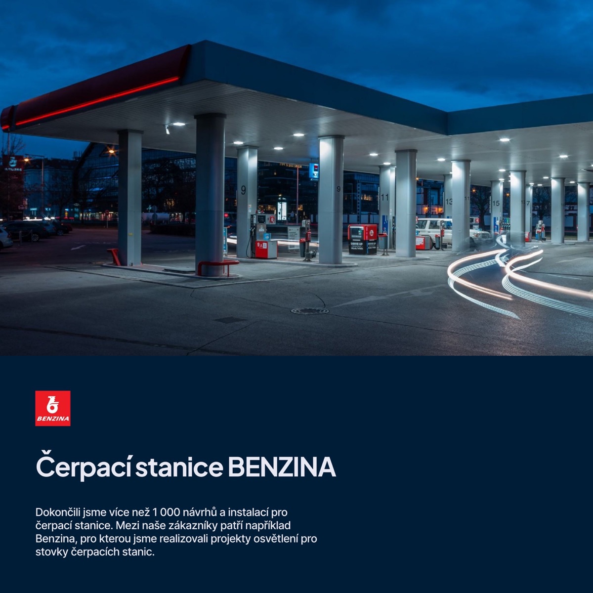 Benzina petrol station network