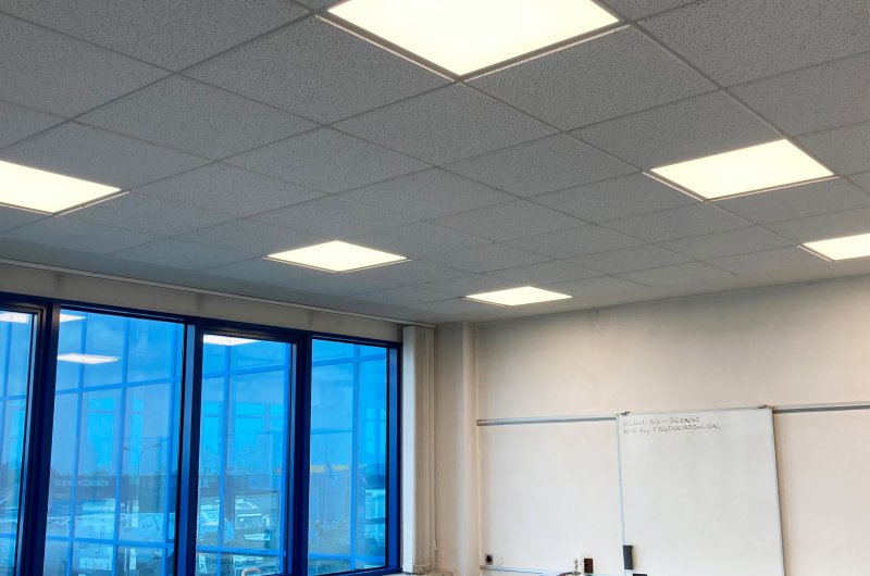 Bright Light v reálném interiéru