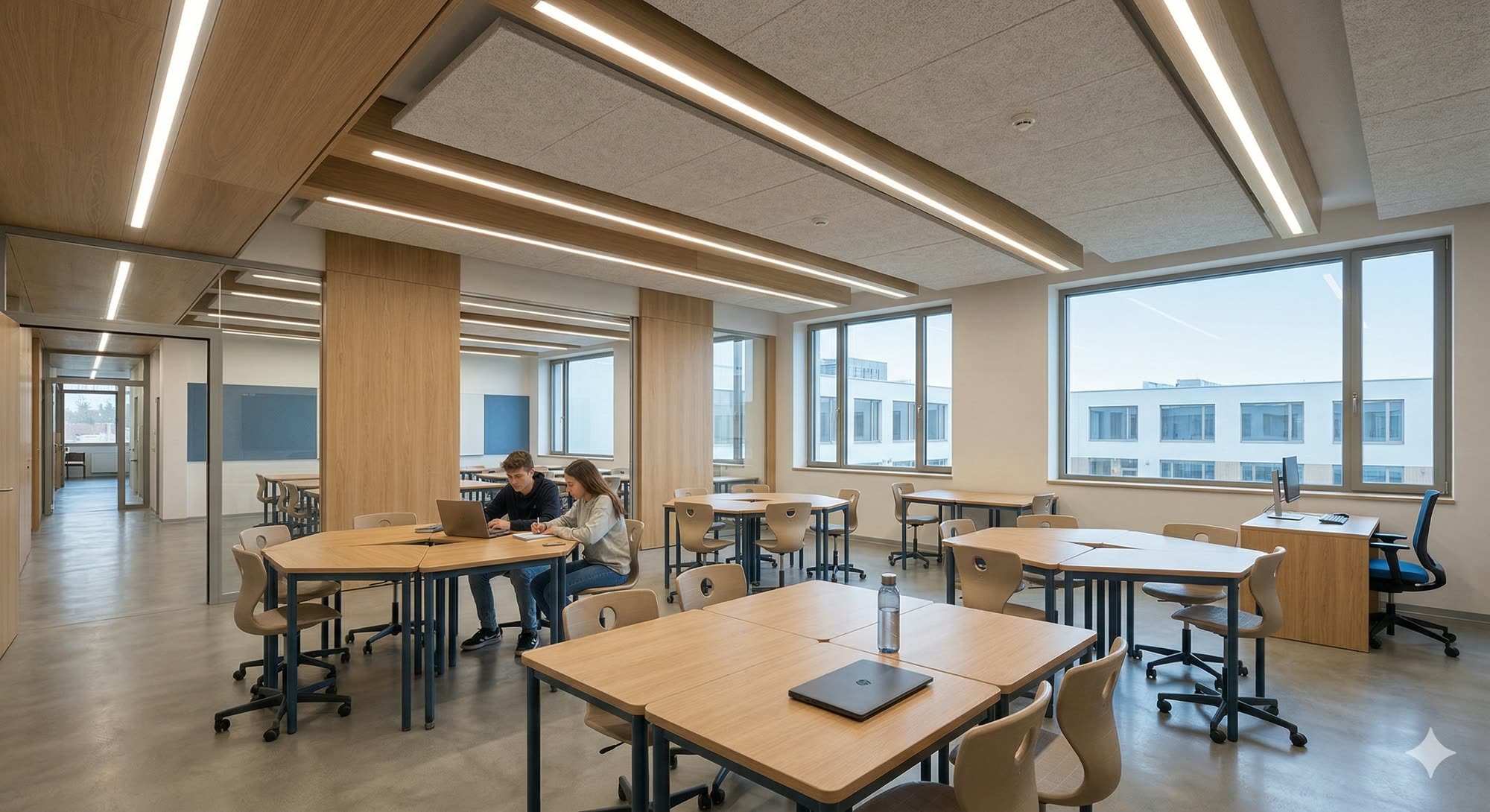 Osvětlení pro školy, učebny a vzdělávací prostory