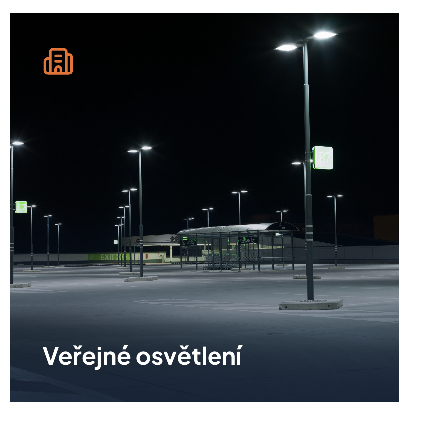 Osvětlení pro města, obce a veřejný prostor